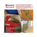 Kamena Vuna Multirock 35 Rockwool 10CM / 5,76M2 - Slika 3