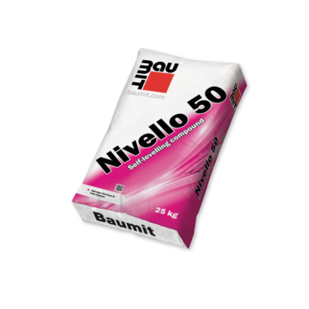 nivello 50 baumit nivelisuca masa BAUMIT Nivello 50 - 25KG - Slika 1